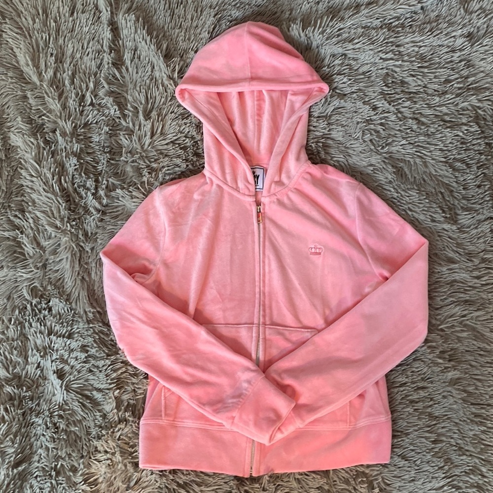 juicy couture jacket, size s, and pink!